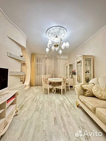 

1-к. квартира, 70 м², 2 кровати