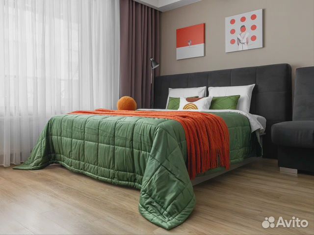 

Квартира-студия, 30 м², 2 кровати
