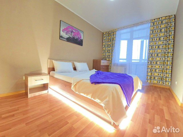 

1-к. квартира, 43 м², 2 кровати
