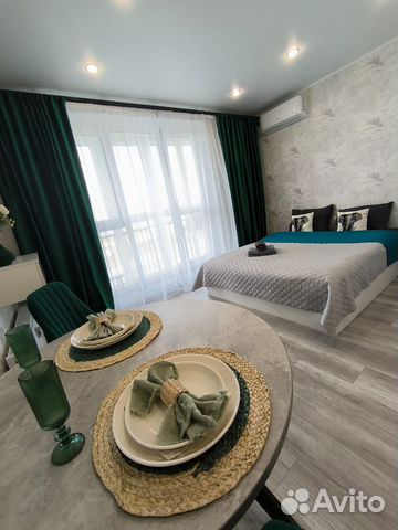

Квартира-студия, 28 м², 1 кровать