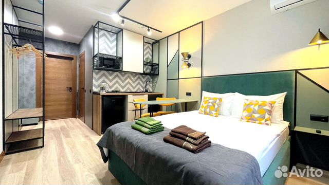 

Квартира-студия, 29 м², 1 кровать