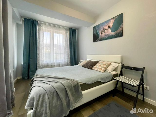 

1-к. квартира, 42 м², 3 кровати