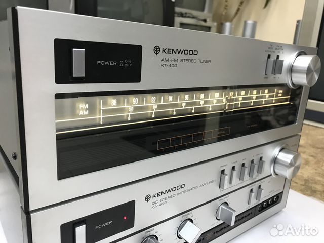 Интегральный усилитель Kenwood KA-400 + тюнер KT-4