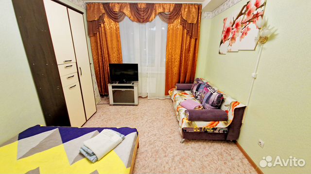 

1-к. квартира, 36 м², 2 кровати