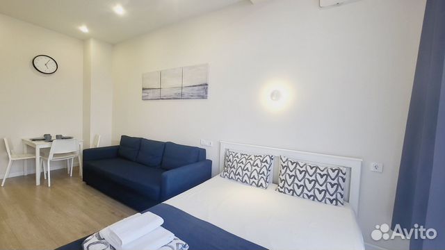 

Квартира-студия, 26 м², 2 кровати