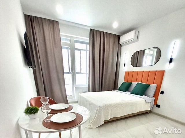 

Квартира-студия, 24 м², 1 кровать