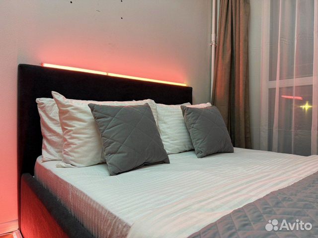 

1-к. квартира, 38 м², 2 кровати