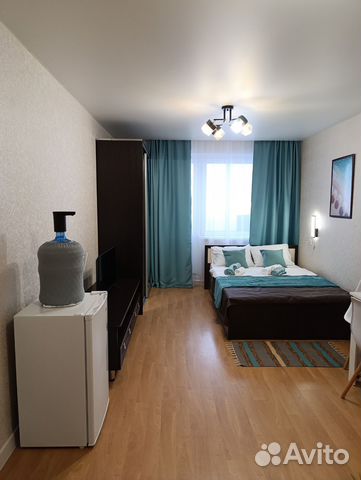 

Квартира-студия, 27 м², 2 кровати