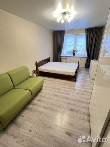 

1-к. квартира, 36 м², 2 кровати