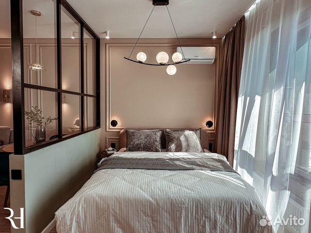 

Квартира-студия, 32 м², 2 кровати