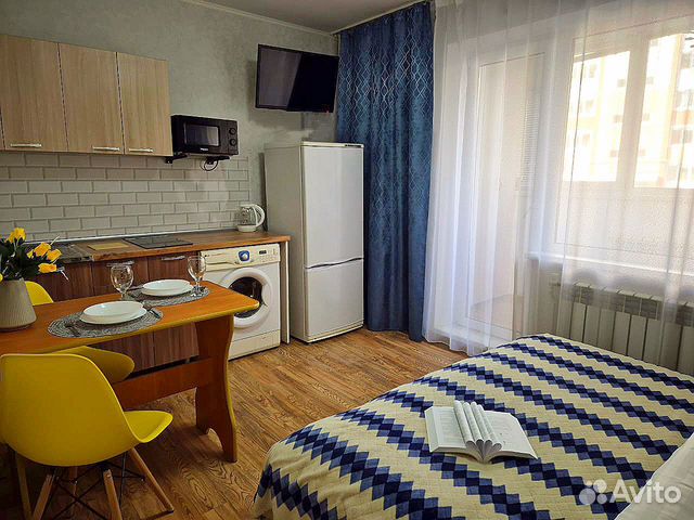 

Квартира-студия, 23 м², 1 кровать