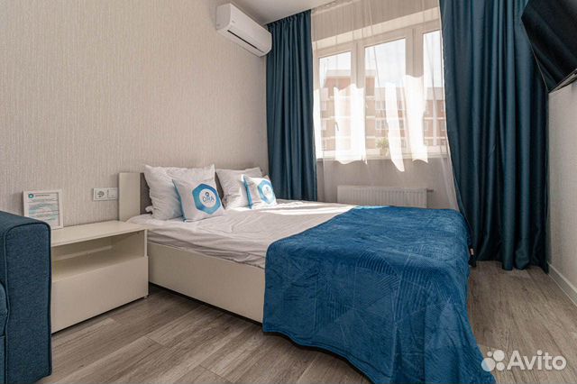 

1-к. квартира, 34 м², 2 кровати