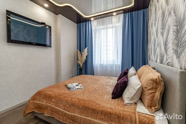 

1-к. квартира, 40 м², 2 кровати