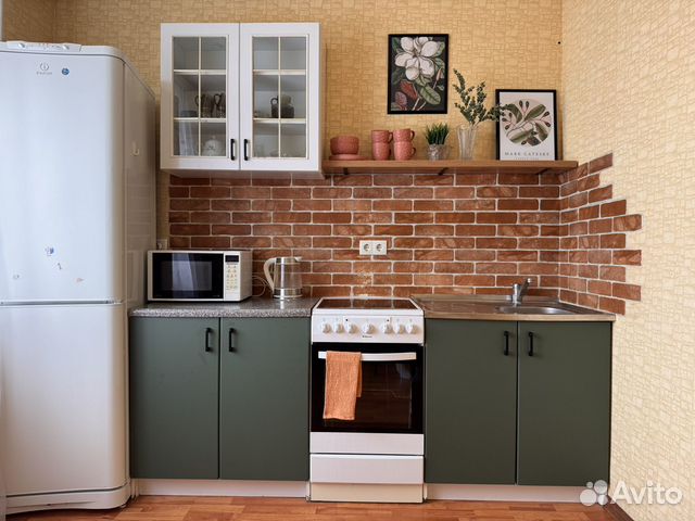 

1-к. квартира, 38 м², 2 кровати