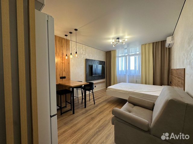 

Квартира-студия, 30 м², 2 кровати