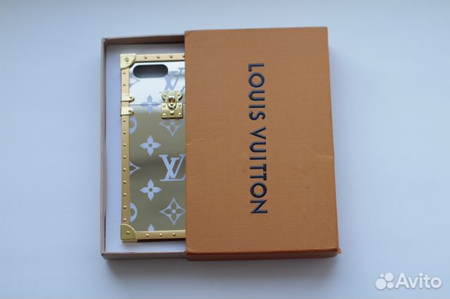 Чехол Louis Vuitton Supreme для iPhone 7,8