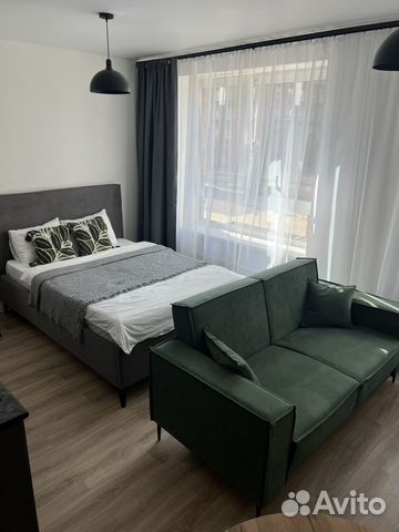 

Квартира-студия, 25 м², 2 кровати