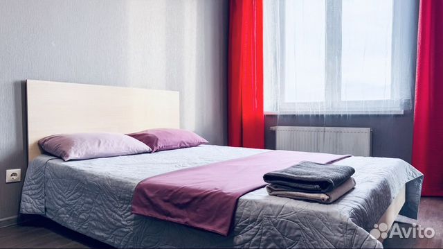

Квартира-студия, 58 м², 2 кровати