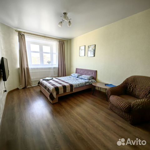 

1-к. квартира, 45 м², 2 кровати