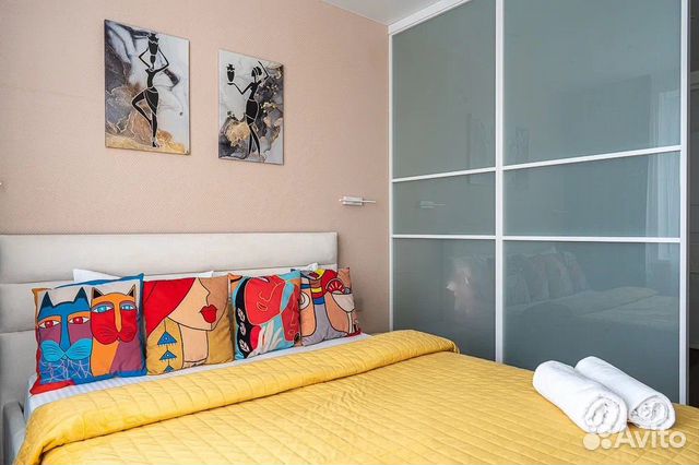 

1-к. квартира, 51 м², 2 кровати