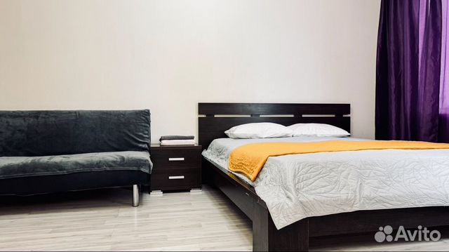 

Квартира-студия, 57 м², 2 кровати