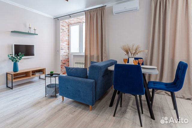 

1-к. квартира, 39 м², 2 кровати