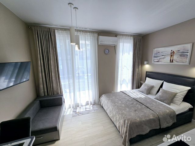 

Квартира-студия, 25 м², 2 кровати