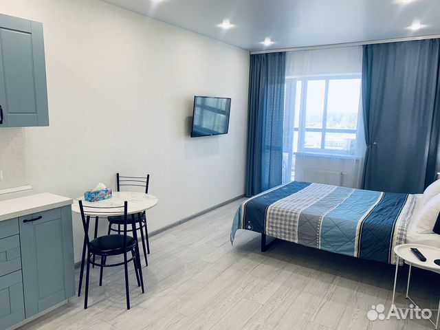 

Квартира-студия, 28 м², 1 кровать