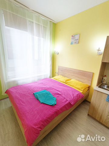 

Квартира-студия, 18 м², 1 кровать