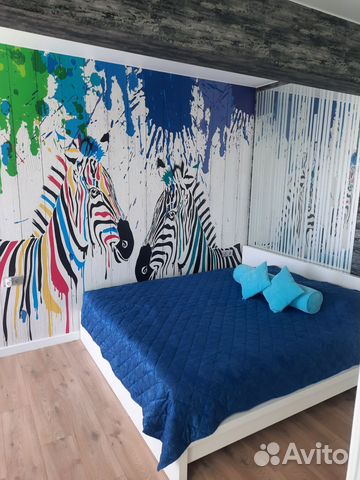 

Квартира-студия, 44 м², 2 кровати