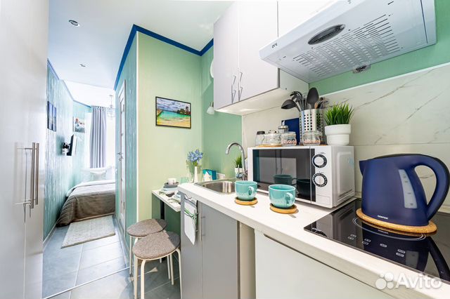 

Квартира-студия, 12 м², 1 кровать