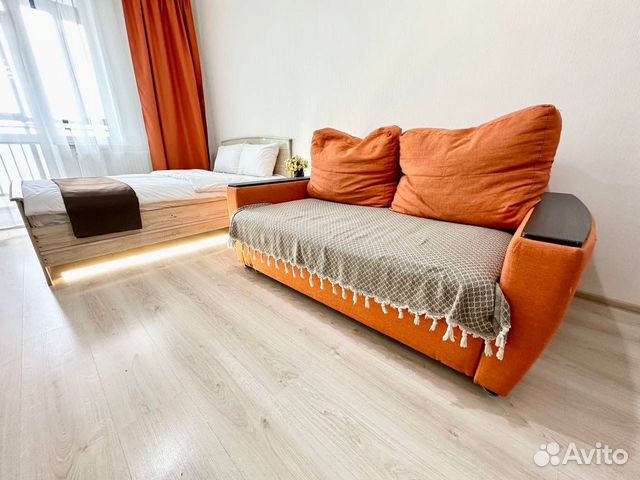 

Квартира-студия, 34 м², 2 кровати