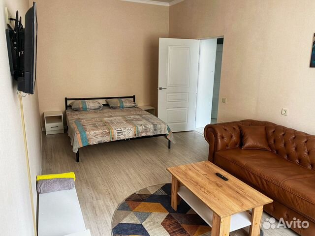 

1-к. квартира, 40 м², 2 кровати