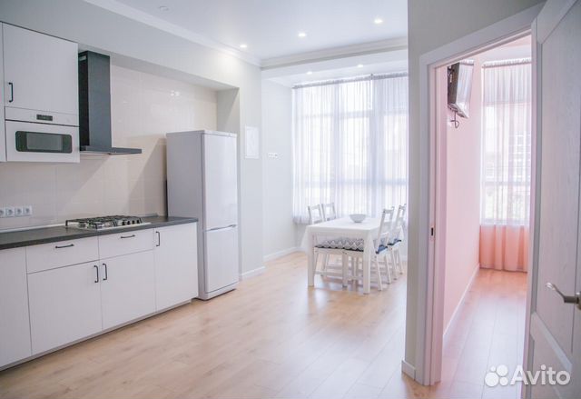 

1-к. квартира, 55 м², 2 кровати