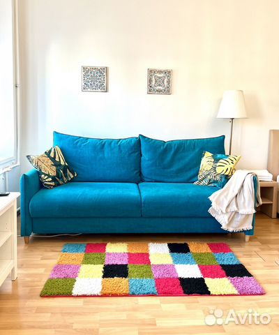 

Квартира-студия, 37 м², 2 кровати