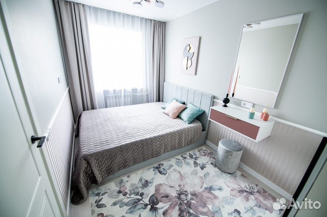 

2-к. квартира, 48 м², 2 кровати