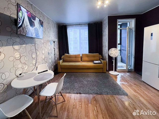 

Квартира-студия, 33,9 м², 3 кровати