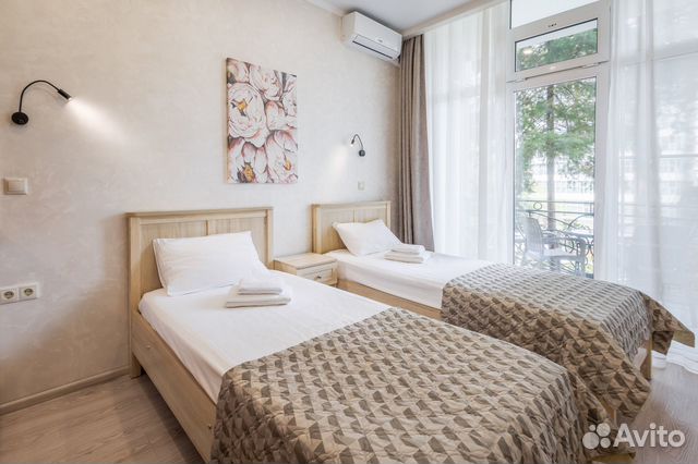 

Квартира-студия, 18 м², 2 кровати