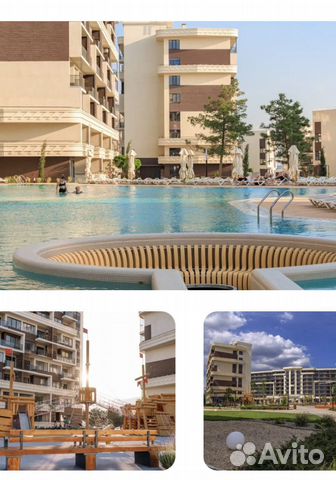 

Квартира-студия, 43 м², 2 кровати