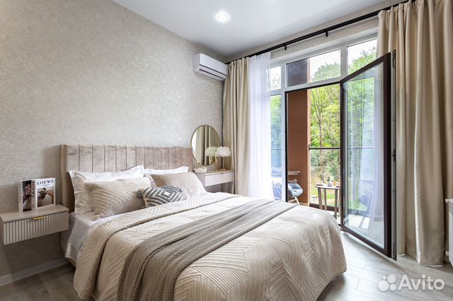 

Квартира-студия, 30 м², 2 кровати