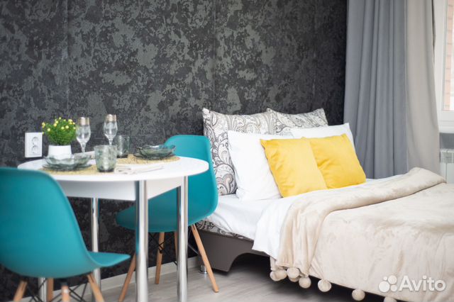 

Квартира-студия, 30 м², 1 кровать