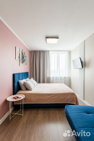 

Квартира-студия, 34,4 м², 2 кровати