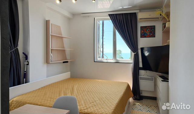 

Квартира-студия, 18 м², 1 кровать