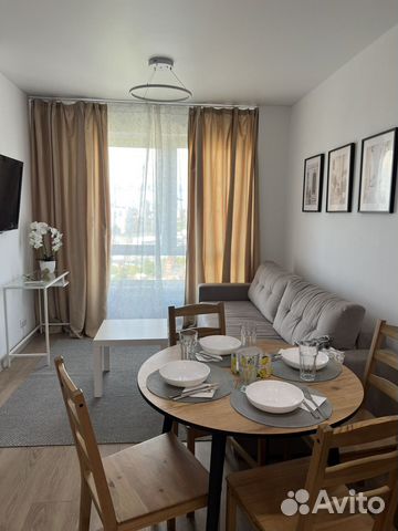 

1-к. квартира, 34 м², 2 кровати