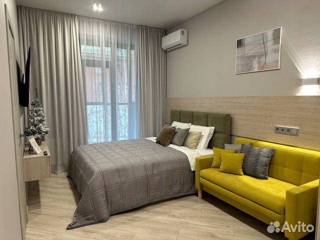 

1-к. квартира, 30 м², 2 кровати