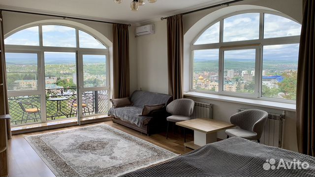 

1-к. квартира, 55 м², 3 кровати