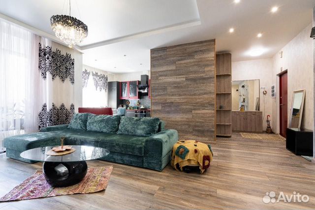 

1-к. квартира, 98 м², 2 кровати