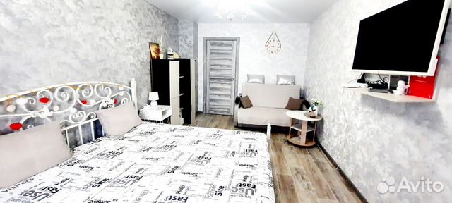 

1-к. квартира, 46 м², 2 кровати