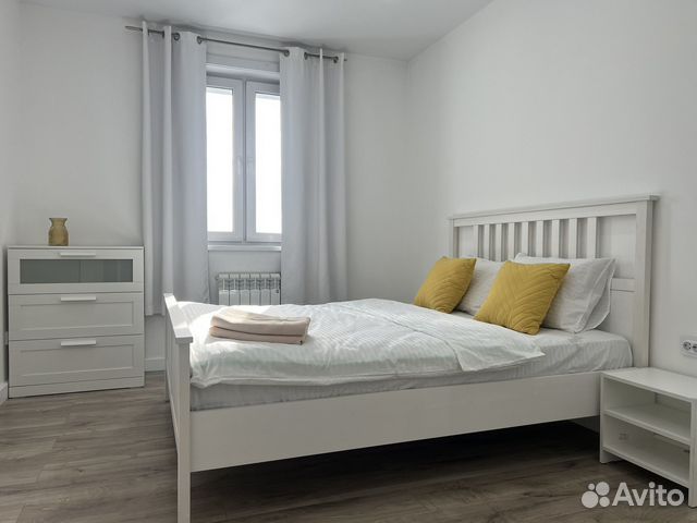 

1-к. квартира, 42 м², 2 кровати