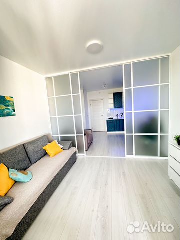 

Квартира-студия, 29 м², 2 кровати